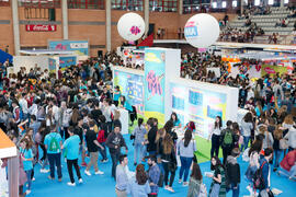 Jornadas de Puertas Abiertas de la Universidad de Málaga. Complejo Polideportivo Universitario. Marzo de 2017