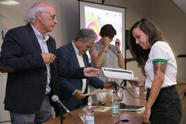 Clausura y entrega de diplomas. Curso "Mujeres frente a la violencia". Cursos de verano 2018 de la Universidad de Málaga. Marbella. Julio de 2018