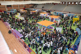 Jornadas de Puertas Abiertas de la Universidad de Málaga. Complejo Polideportivo Universitario. Abril de 2018