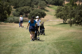 Jugadoras en el Campeonato Europeo de Golf Universitario. Antequera. Junio de 2019