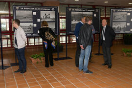 Exposición "La Rosaleda en 75 imágenes". Complejo Polideportivo Universitario. Marzo de 2017