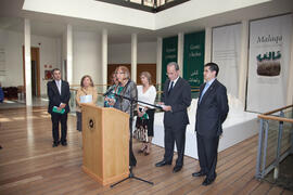 Inauguración de la exposición "Malaqa, entre Malaca y Málaga". Rectorado. Mayo de 2009