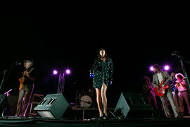 Concierto de Dry Martina. Festival Benéfico en los Baños del Carmen. Cursos de Verano de la Universidad de Málaga. Málaga. Julio de 2018