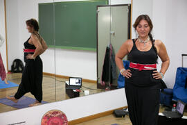 Taller Yoga-Flamenco. II Día del Estudiante. Campus de Teatinos. Octubre de 2018