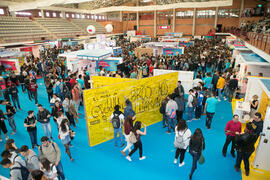Jornadas de Puertas Abiertas de la Universidad de Málaga. Complejo Polideportivo Universitario. Marzo de 2017