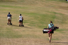 Jugadoras del Campeonato Europeo de Golf Universitario. Antequera. Junio de 2019