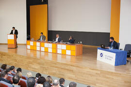 Debate electoral entre los candidatos a Rector de la Universidad de Málaga. Escuela Técnica Superior de Ingeniería Industrial. Noviembre de 2015