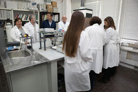 Personal e instalaciones del Departamento de Farmacología. Facultad de Medicina. Noviembre de 2015