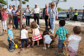 Incorporación de nuevos árboles al Bosque del Conocimiento. Campus de Teatinos. Mayo 2015
