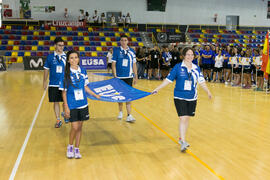 Ceremonia de inauguración. Campeonato Europeo Universitario de Balonmano. Antequera. Julio de 2017