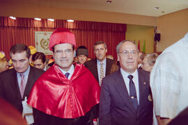 Apertura del Curso Académico 1998/1999 de la Universidad de Málaga. Paraninfo. Octubre de 1998