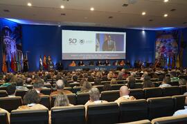 Intervención de José Carlos Gómez Villamandos. Apertura del Curso Académico 2023/2024 de la Universidad de Málaga. Paraninfo. Septiembre de 2023