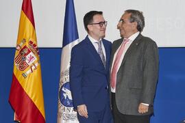 Toma de posesión de Eduardo Antonio Villena Alarcón como profesor titular del Área de Comunicación Audiovisual y Publicidad de la Universidad de Málaga. Toma de posesión de nuevos catedráticos y profesores titulares de la Universidad de Málaga. Paraninfo. Noviembre de 2023