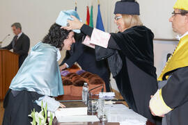 Investidura de nuevos doctores por la Universidad de Málaga. Paraninfo. Febrero de 2012