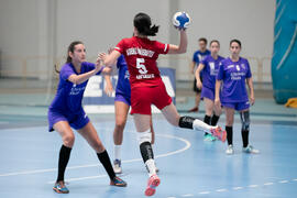 Partido Universidad de Akdeniz - Universidad  de Aveiro. Categoría femenina. Campeonato Europeo Universitario de Balonmano. Antequera. Julio de 2017