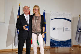 Homenaje al personal que cumple 25 años al servicio de la Universidad de Málaga y al personal jubilado. Paraninfo. Julio de 2013