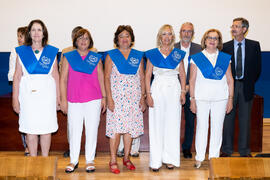 Graduación del curso del Aula de Mayores de la Universidad de Málaga. Paraninfo. Junio de 2019