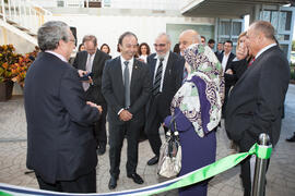 Inauguración de la Oficina de la Universidad de Sharjah, Emiratos Árabes. Jardín Botánico. Noviembre de 2015