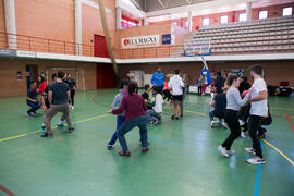 Taller de actividades recreativas y cooperación. 7º Congreso Internacional de Actividad Física Deportiva para Mayores. Escuela Técnica Superior de Ingeniería de Telecomunicaciones y de Informática. Noviembre de 2017