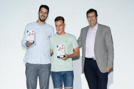 Entrega del premio a mejores equipos y deportistas de la 45ª Edición del Trofeo Rector de la UMA . Gala del Deporte Universitario 2019. Escuela Técnica Superior de Ingeniería de Telecomunicaciones. Junio de 2019