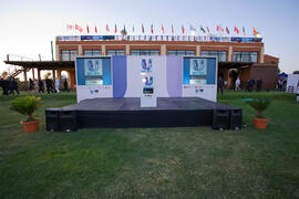 Escenario. Inauguración del Campeonato Mundial Universitario de Golf. Antequera Golf. Junio de 2010