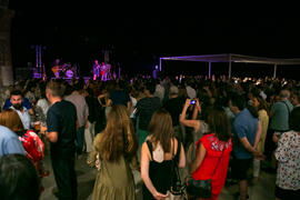 Concierto de Dry Martina. Festival Benéfico en los Baños del Carmen. Cursos de Verano de la Universidad de Málaga. Málaga. Julio de 2018