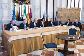 Presentación del Centro Internacional de Autoridades y Líderes. Ayuntamiento de Málaga. Julio de 2018