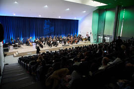 Concierto de Bandas Sonoras de la 31 edición de Fancine de la Universidad de Málaga. Auditorio de la Escuela Técnica de Ingeniería de Telecomunicaciones e Informática. Noviembre de 2021