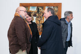 Inauguración de la exposición "Inventario", de Buly. Centro de Arte Contemporáneo Francisco Hernández, Vélez-Málaga. Diciembre de 2018