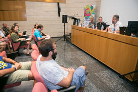 Conferencia de Antonio Luque. Curso "Tres generaciones de la música Pop española". Cursos de Verano de la Universidad de Málaga. Málaga. Julio de 2018