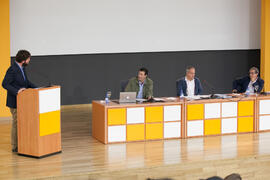 Debate electoral entre los candidatos a Rector de la Universidad de Málaga. Escuela Técnica Superior de Ingeniería Industrial. Noviembre de 2015
