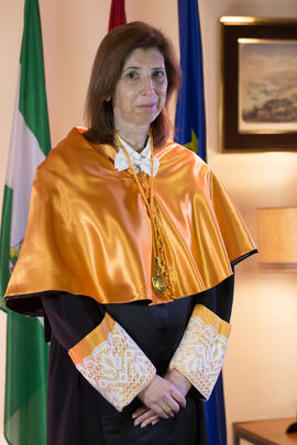 Retrato de Isabel María Abad Guerrero, Vicedecana de Innovación y Calidad de la Facultad de Económicas. Facultad de Ciencias Económicas y Empresariales. Marzo de 2016