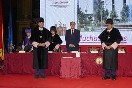 Entrega de la medalla de oro de la Universidad de Sevilla a la Universidad de Málaga. Iglesia de la Anunciación, Sevilla. Septiembre de 2022