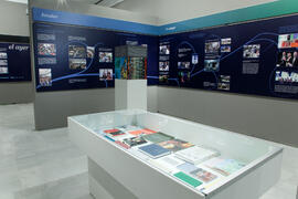 Exposición "Conoce tu universidad. 40 años compartiendo futuro". Sala de exposiciones del Rectorado. Noviembre de 2012