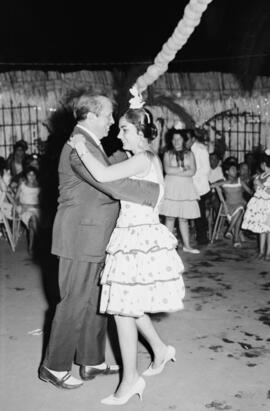 Feria de Málaga. Parque de Málaga. Agosto de 1963