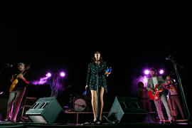 Concierto de Dry Martina. Festival Benéfico en los Baños del Carmen. Cursos de Verano de la Universidad de Málaga. Málaga. Julio de 2018
