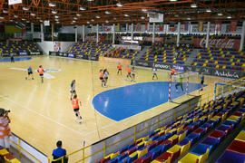 Partido Radboud University Nijmegen - Universidad de Valencia. Categoría femenina. Campeonato Europeo Universitario de Balonmano. Antequera. Julio de 2017