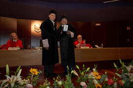Entrega de la Medalla de Oro de la Universidad de Córdoba a la Universidad de Málaga. Córdoba. Junio de 2022
