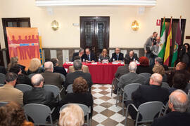 Conmemoración del 45 Aniversario de la primera clase universitaria en el Ayuntamiento de Málaga. Enero de 2011