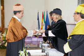 Investidura de nuevos doctores por la Universidad de Málaga. Paraninfo. Febrero de 2012