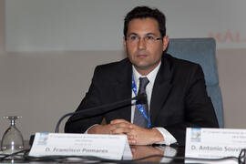 Francisco Pomares. Acto de clausura del 4º Congreso Internacional de Actividad Físico-Deportiva para Mayores. Escuela Técnica Superior de Ingeniería Informática y Telecomunicaciones. Marzo de 2011