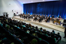 Concierto de Bandas Sonoras de la 31 edición de Fancine de la Universidad de Málaga. Auditorio de la Escuela Técnica de Ingeniería de Telecomunicaciones e Informática. Noviembre de 2021