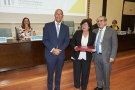 Reconocimiento a personal jubilado. Celebración del 50 Aniversario de la Facultad de Medicina de la Universidad de Málaga. Facultad de Medicina. Octubre de 2022