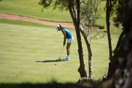 Jugadora en el Campeonato Europeo de Golf Universitario. Antequera. Junio de 2019