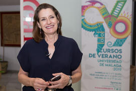 Clara Bayarri. Curso "Seguridad internacional y colectivos vulnerables". Cursos de Verano de la Universidad de Málaga. Málaga. Julio de 2019