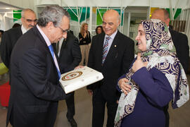 Inauguración de la Oficina de la Universidad de Sharjah, Emiratos Árabes. Jardín Botánico. Noviembre de 2015