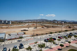 Obras de la nueva Facultad de Turismo. Campus de Teatinos. Junio de 2021