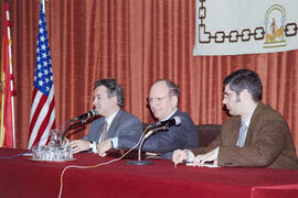 Visita del embajador de Estados Unidos a la Universidad de Málaga. Enero de 1995