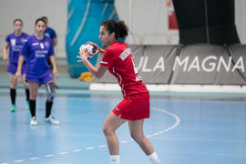 Partido Universidad de Akdeniz - Universidad  de Aveiro. Categoría femenina. Campeonato Europeo Universitario de Balonmano. Antequera. Julio de 2017