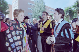 Apertura del Curso Académico 1998/1999 de la Universidad de Málaga. Paraninfo. Octubre de 1998